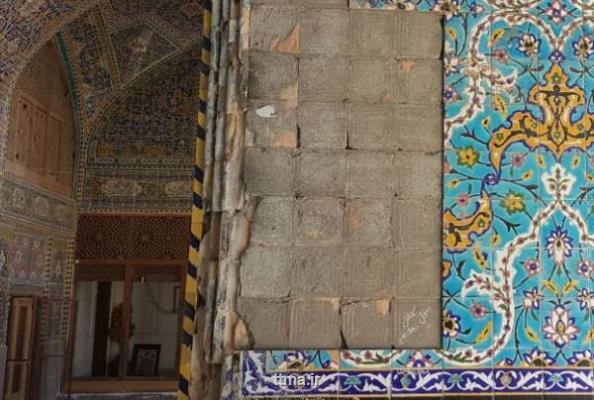 شروع مرمت اضطراری مسجد سید اصفهان