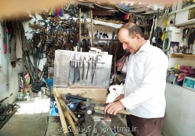 هنر چلنگری دهاقان رو به نابودی