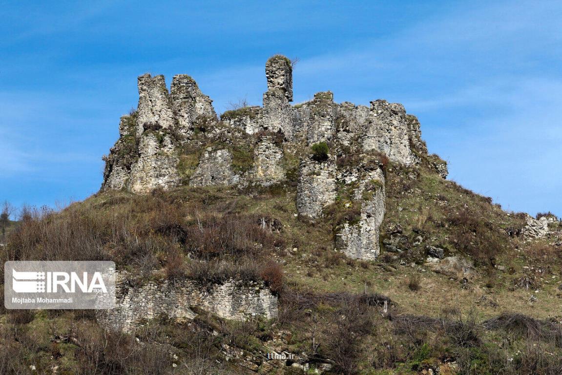 قلعه گردن سندی تاریخی باستانی برای تمدن گیلان