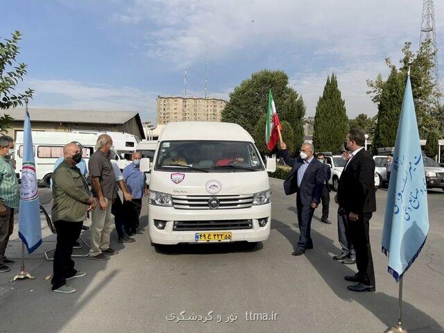 شروع نخستین رالی گردشگری کمپرها در ایران