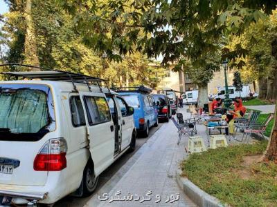 گردهمایی خودرو های سافاری و کمپرسواران به بهانه هفته گردشگری