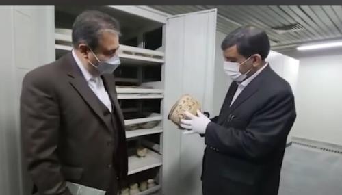 ۳ میلیون شئ تاریخی در مخزن موزه ملی نگهداری می شود