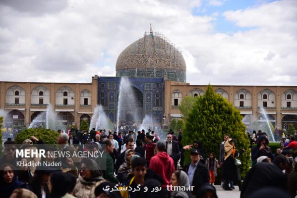 بازدید از بناهای تاریخی اصفهان ۳۵ درصد افزوده شد