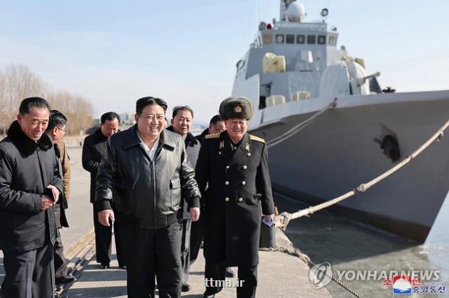 رهبر کره شمالی خواهان تقویت آمادگی جنگی نیروی دریایی شد