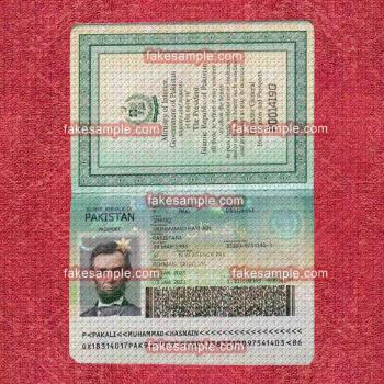 United States of America (USA) Passport Fake Template