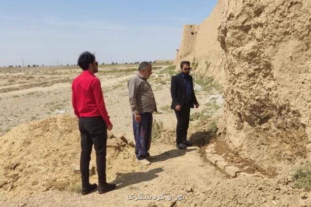 برج و باروی تاریخی دامغان مرمت شد