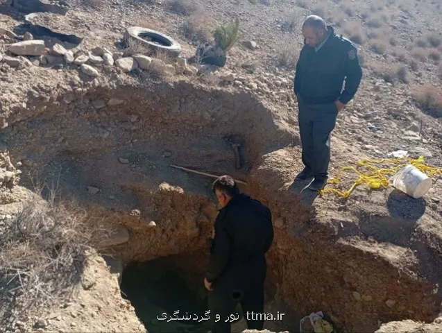 بازداشت حفاران بدون مجوز حین حفاری در یکی از محوطه های تاریخی دامغان