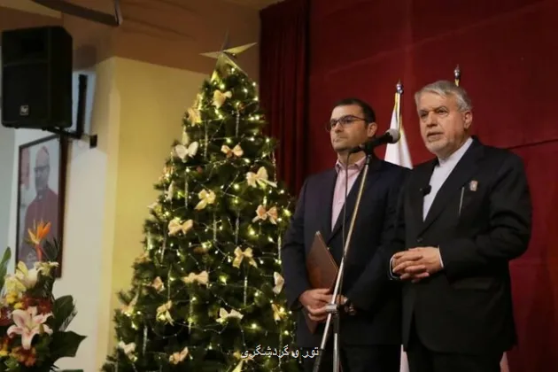 صالحی امیری در کلیسای سنت ژوزف از پیام صالح آمیز حضرت مسیح (ع) گفت