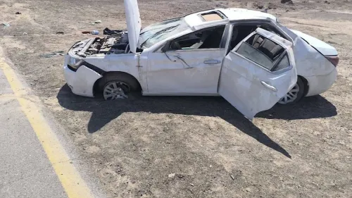 مرگ تلخ ۲ دختر دوقلو در واژگونی خودروی دنا در جاده دیهوک کرمان