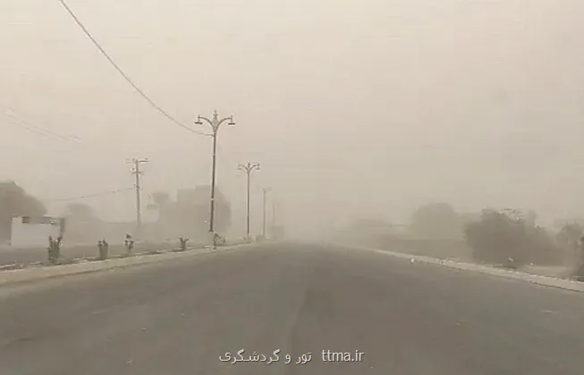 طوفان ۱۰۸ کیلومتری در زابل گرد و خاک دید افقی را به ۱۵۰۰ متر رساند